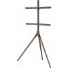 TECHLY  45"-65" Tripod Floor Stand for LCD / LED / Plasma TV Brown/Black 105209