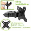 TECHLY 13"-30" Pole Mount Bracket for TV Black 103793
