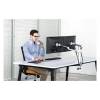 Spire CG-UGOL-2S Dual Monitor Arm 27" Silver CG-UGOL-2S
