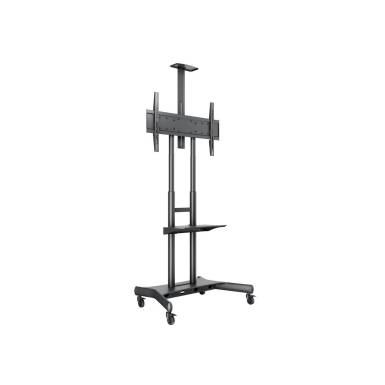 Multibrackets M Public Floorstand Basic 180 incl shelf & camera holder 55" - 80" Black 7350073734627 Multibrackets M Public Floorstand Basic 180 incl shelf & camera holder 55" - 80" Black 7350073734627