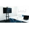 Multibrackets M Public Floorstand Basic 180 incl shelf & camera holder 55" - 80" Black 7350073734627