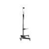 Multibrackets M Public Floorstand Basic 180 incl shelf & camera holder 55" - 80" Black 7350073734627