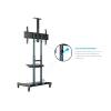 Multibrackets M Public Floorstand Basic 180 incl shelf & camera holder 55" - 80" Black 7350073734627