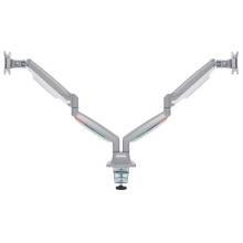 Kensington SmartFit One-Touch Height Adjustable Dual Monitor Arm Silver K55471EU Kensington SmartFit One-Touch Height Adjustable Dual Monitor Arm Silver K55471EU