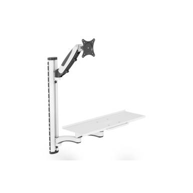 Digitus DA-90451 Workstation (monitor, keyboard, mouse) Wall Mount 32" White/Black DA-90451 Digitus DA-90451 Workstation (monitor, keyboard, mouse) Wall Mount 32" White/Black DA-90451