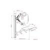 Digitus DA-90451 Workstation (monitor, keyboard, mouse) Wall Mount 32" White/Black DA-90451