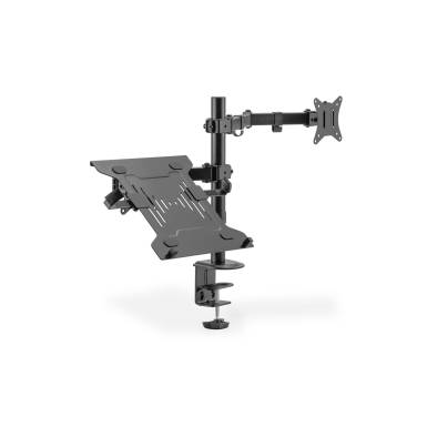 Digitus DA-90436 Universal monitor mount with notebook holder 32" Black DA-90436 Digitus DA-90436 Universal monitor mount with notebook holder 32" Black DA-90436