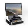 ACT AC8200 Monitor Stand with One Drawer 10"-17" Black AC8200