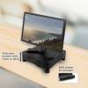 ACT AC8200 Monitor Stand with One Drawer 10"-17" Black AC8200