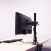 ACT AC8301 Single Monitor Arm 10"-35" Black AC8301