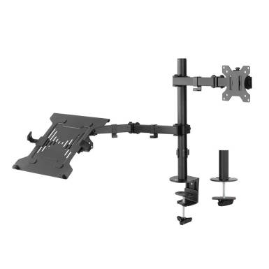ACT AC8305 Single Monitor Arm with Laptop Arm 10"-35" Black AC8305 ACT AC8305 Single Monitor Arm with Laptop Arm 10"-35" Black AC8305