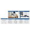 ACT AC8305 Single Monitor Arm with Laptop Arm 10"-35" Black AC8305