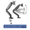 ACT AC8311 Gas Spring Monitor Arm Office 13"-32" Black AC8311