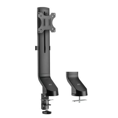 ACT AC8321 Single Monitor Arm Office Quick Height Adjustment 10"-35" Black AC8321