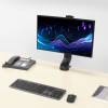 ACT AC8321 Single Monitor Arm Office Quick Height Adjustment 10"-35" Black AC8321