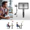 ACT AC8321 Single Monitor Arm Office Quick Height Adjustment 10"-35" Black AC8321