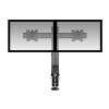 ACT AC8322 Dual Monitor Arm Office Quick Height Adjustment 10"-27" Black AC8322