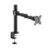 ACT AC8325 Single Monitor Arm Office Solid Pro 10"-32" Black AC8325