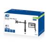 ACT AC8325 Single Monitor Arm Office Solid Pro 10"-32" Black AC8325