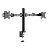 ACT AC8326 Dual Monitor Arm Office Solid Pro 10"-32" Black AC8326