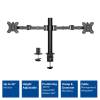 ACT AC8326 Dual Monitor Arm Office Solid Pro 10"-32" Black AC8326