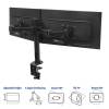 ACT AC8326 Dual Monitor Arm Office Solid Pro 10"-32" Black AC8326