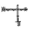 ACT AC8336 Dual Monitor Arm Office 17"-32" Silver AC8336