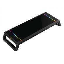 Conceptronic  Ergo Gaming Monitor Stand with USB Hub Black THORNE01B
