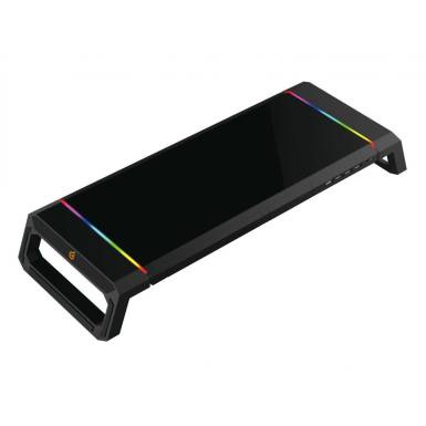 Conceptronic  Ergo Gaming Monitor Stand with USB Hub Black THORNE01B