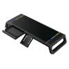 Conceptronic  Ergo Gaming Monitor Stand with USB Hub Black THORNE01B