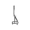 EQuip 37"-80" Heavy-Duty TV Cart Black 650608