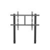 EQuip 37"-80" Heavy-Duty TV Cart Black 650608