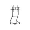 EQuip 60"-105" Heavy-Duty TV Cart Black 650609