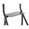 EQuip 60"-105" Heavy-Duty TV Cart Black 650609