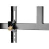 EQuip 60"-105" Heavy-Duty TV Cart Black 650609