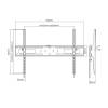 SBOX PLB-4269T Wall Mount 60"-100" Black PLB-4269T