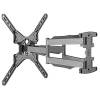 Gembird WM-60ST-01 Full-motion TV wall mount 32”-60” Black WM-60ST-01