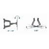 Gembird WM-75ST-02 Full-motion TV wall mount 32”-75” Black WM-75ST-02