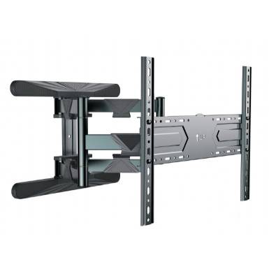 Gembird WM-80ST-01 Full-motion TV wall mount 40”-80” Black WM-80ST-01 Gembird WM-80ST-01 Full-motion TV wall mount 40”-80” Black WM-80ST-01