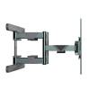 Gembird WM-80ST-01 Full-motion TV wall mount 40”-80” Black WM-80ST-01