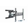 Gembird WM-80ST-01 Full-motion TV wall mount 40”-80” Black WM-80ST-01