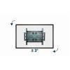 Gembird WM-80ST-01 Full-motion TV wall mount 40”-80” Black WM-80ST-01