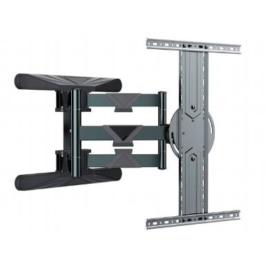 Gembird WM-80STR-01 Rotating full motion TV wall mount 40" - 80" Black WM-80STR-01 Gembird WM-80STR-01 Rotating full motion TV wall mount 40" - 80" Black WM-80STR-01