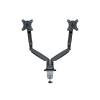 Multibrackets M Deskmount Gas Spring Dual 15"-30" Black 7350073733286