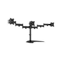 Multibrackets M Deskstand Basic Triple 15"-27" Black 7350073733392 Multibrackets M Deskstand Basic Triple 15"-27" Black 7350073733392