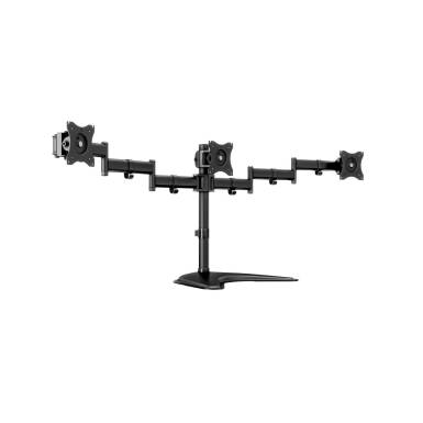 Multibrackets M Deskstand Basic Triple 15"-27" Black 7350073733392 Multibrackets M Deskstand Basic Triple 15"-27" Black 7350073733392