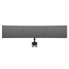 Multibrackets M VESA Desktopmount Triple Desk Clamp 15"-24" Black 7350105210372