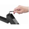 Gembird MA-DA3-01 Desk mounted adjustable mounting arm for 3 monitors full-motion 17"-27" Black MA-DA3-01