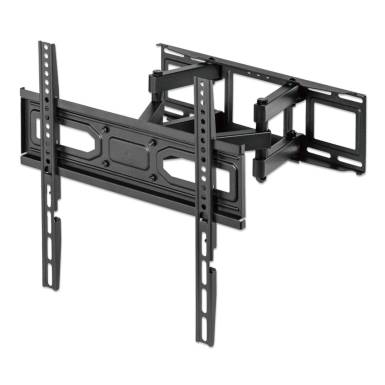 Manhattan Full-Motion TV Wall Mount with Post-Leveling Adjustment 32"-70" Black 462433 Manhattan Full-Motion TV Wall Mount with Post-Leveling Adjustment 32"-70" Black 462433
