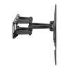 Manhattan Full-Motion TV Wall Mount with Post-Leveling Adjustment 32"-70" Black 462433